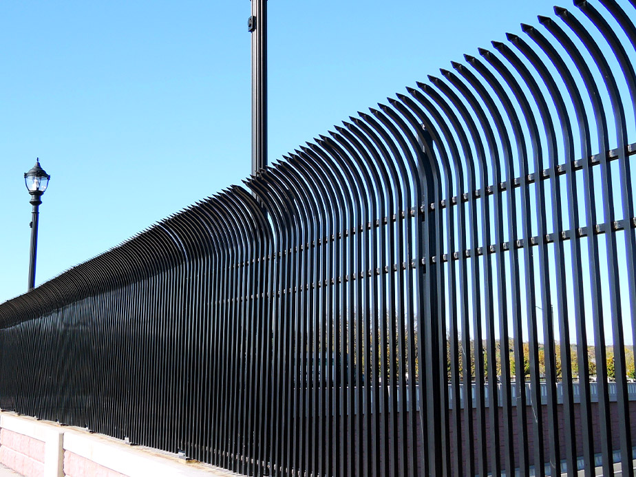 Ornamental Steel security fencing in Middleborough Massachusetts