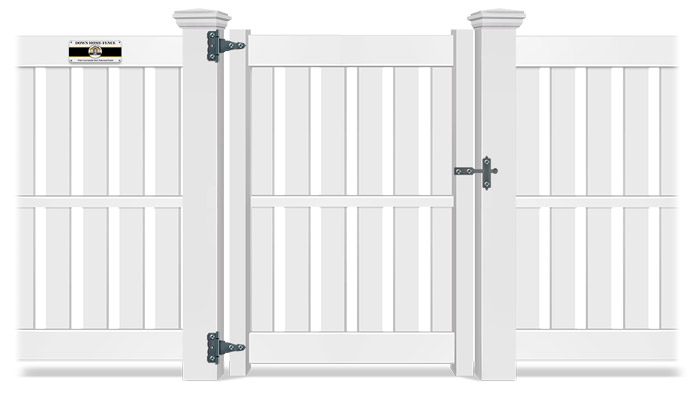 Residential residential vinyl gate contractor in Middleborough MA