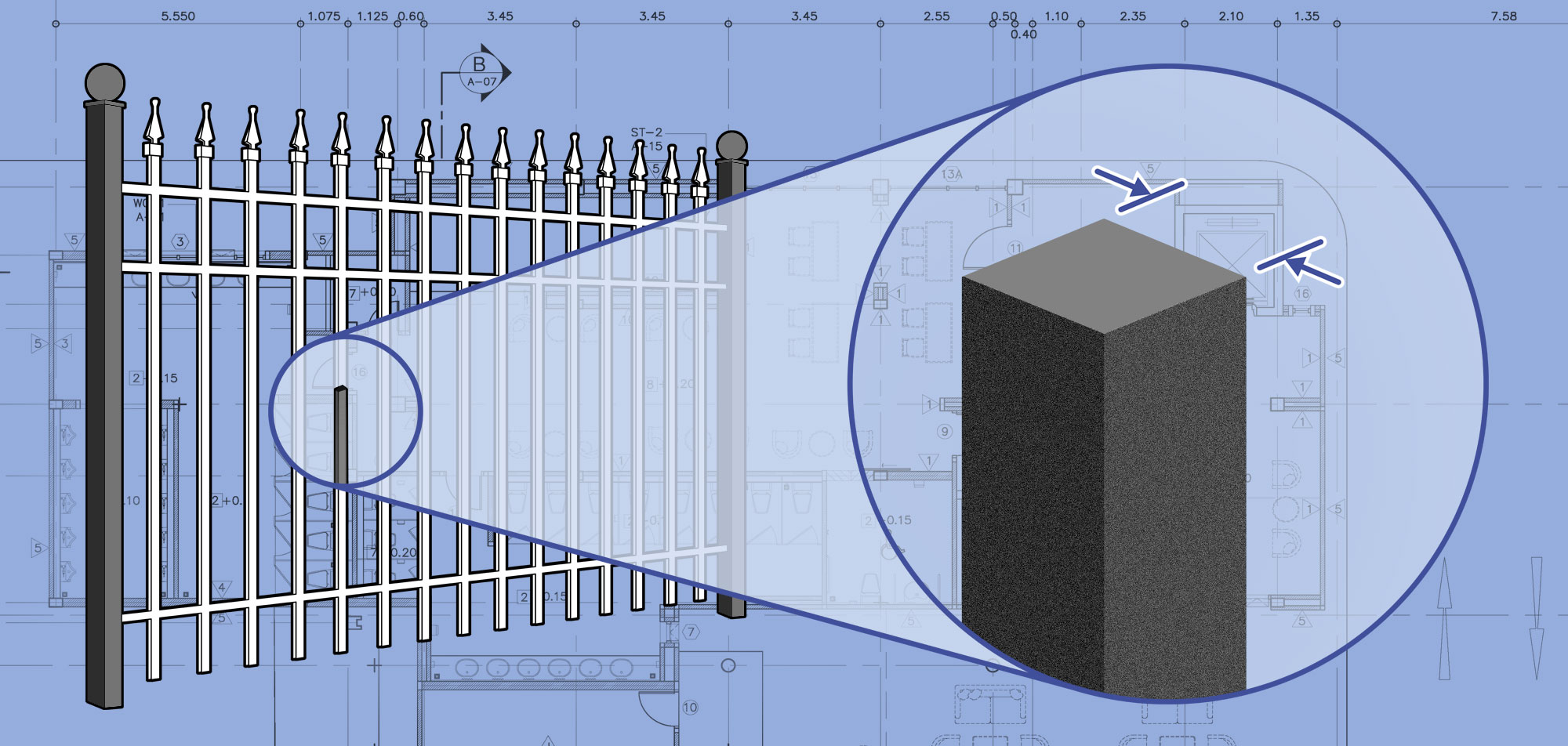 Middleborough MA Ornamental Steel fence Pickets installation company