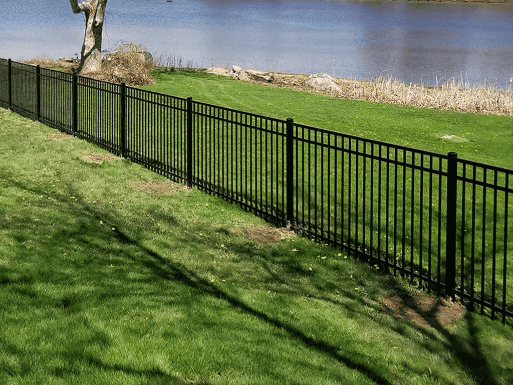 Aluminum Fences installed by Down Home Fence in Middleborough MA