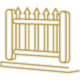 Ornamental steel icon