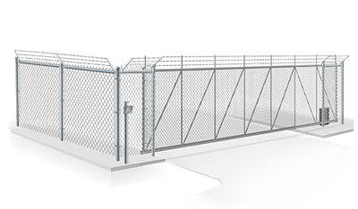 Commercial Cantilever gate installation company in  Taunton Massachusetts
